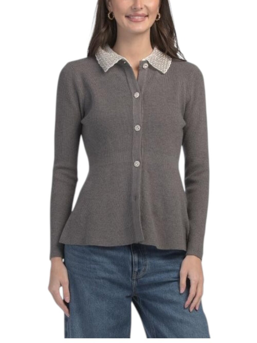 MILA MILANO Twofer Boyfriend Cardigan ♥️